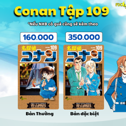 Thám tử lừng danh Conan - Tập 109 (bản Tiếng Nhật) - 16/10/2026